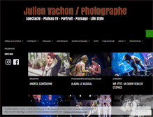 Tablet Screenshot of julienvachon.net